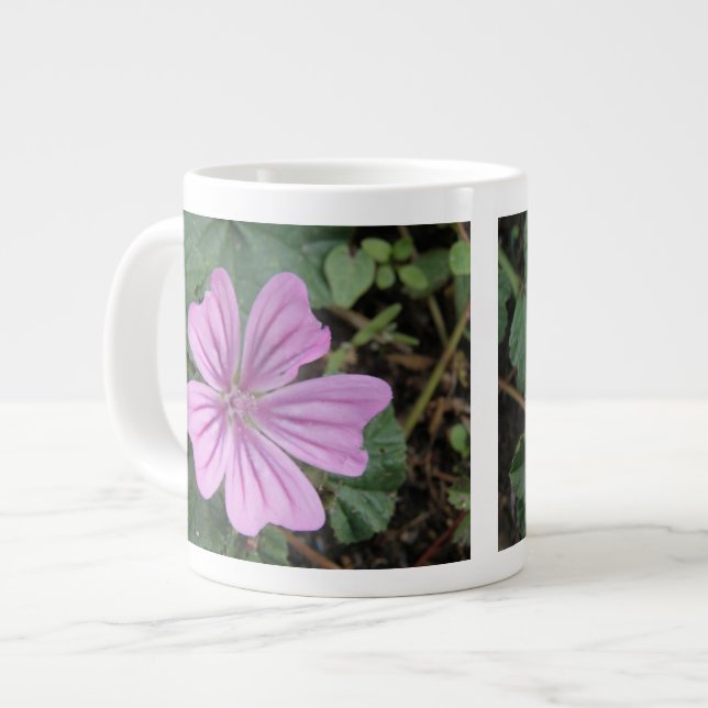 Café Grande Caneca de Flor Selvagem bonito (Frente Esquerda)
