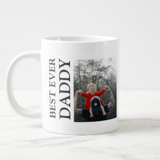 Café Grande Caneca de Foto do Melhor Papai do Mundo, Personali