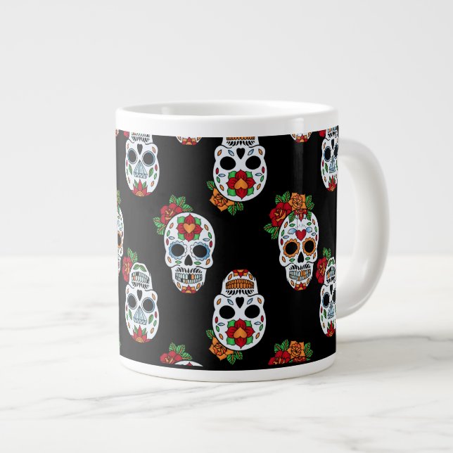 Café Grande Caneca de Halloween (Frente Esquerda)