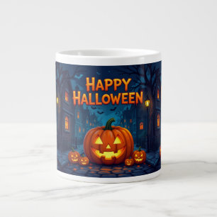 Café Grande Caneca de Halloween 'Trick or Treat'
