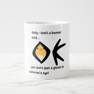 Café Grande Caneca de Humor 'Gleam In Eye' Fun Cup 600 ml Devo