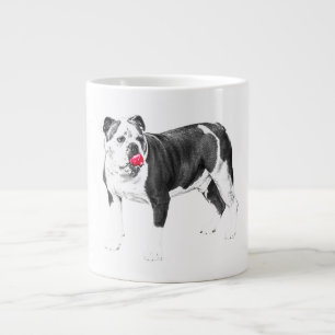 Café Grande Caneca de Língua Vermelha Novo Começo