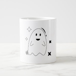 Café Grande Caneca de Linha Artística de Fantasma Celestial Ac