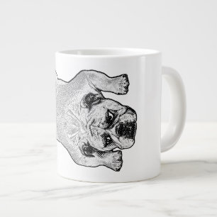 Café Grande Caneca de Manhã Preguiçosa Bulldog