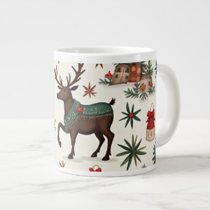 Café Grande caneca de Natal