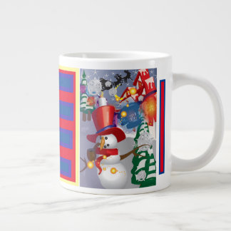 Café Grande Caneca de Natal