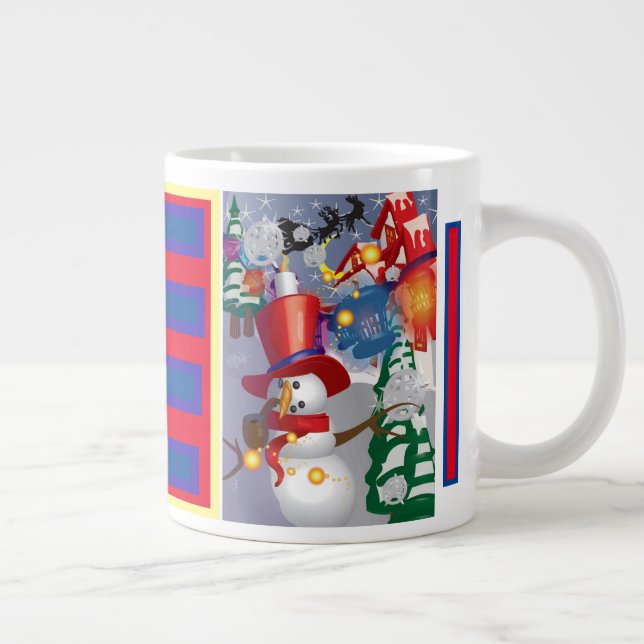 Café Grande Caneca de Natal (Direita)