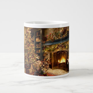Café Grande caneca de Natal