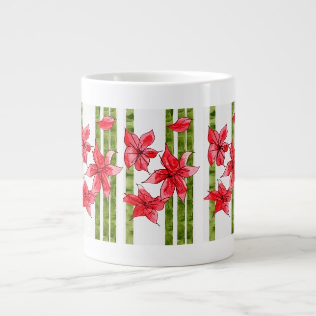 CAFÉ GRANDE CANECA DE NATAL DIVERTIDA E FESTIVA (Frente)