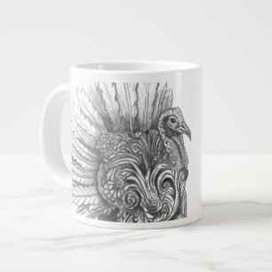 Café Grande Caneca de Peru Mitológico Personalizada