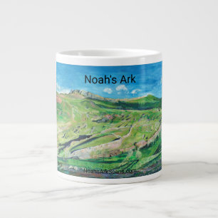 Café Grande Caneca de Pintura de Arca de Noah