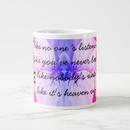 Café Grande Caneca de Presente de Início Fresco Motivacional P