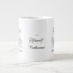 Café Grande Caneca de Presente para Aposentados Viajantes