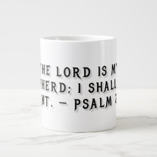 Café Grande Caneca de Presente Salmo 23:1