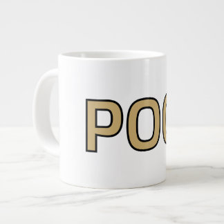 Café Grande Caneca de Texto Pog! - Fanart de Luca Kaneshiro
