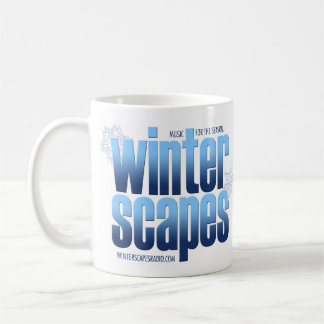 Café Grande caneca de Winterscapes