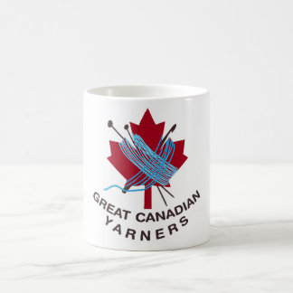 Café Grande caneca de Yarners do canadense