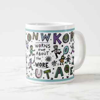 Café Grande Caneca Divertida de 20oz: Conhece Um que Se Preocu