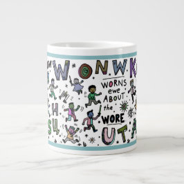 Café Grande Caneca Divertida de 20oz: Conhece Um que Se Preocu