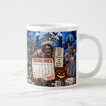 Caneca engraçada de Halloween de 591 ml - Prazos n