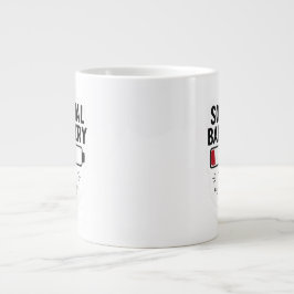 Café Grande Caneca Especial Bateria Social Baixa | Humor de In