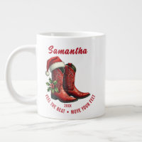 Caneca Especial de Botas de Cowboy Rustic Line Dan