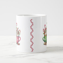 Café Grande Caneca Especial de Guloseimas de Natal