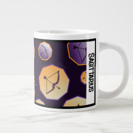 Café Grande Caneca Especial do Zodíaco de Sagitário