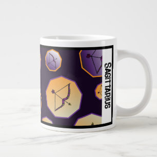 Café Grande Caneca Especial do Zodíaco de Sagitário