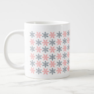 Café Grande Caneca Especial Floco de Neve de Inverno