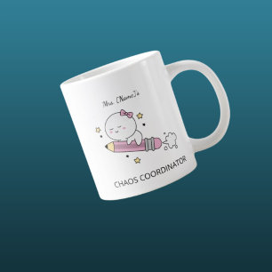 Café Grande Caneca Especializada Coordenadora de Caos Personal