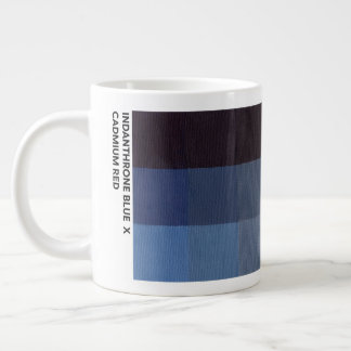 Café Grande Caneca Indanthrone Blue x Cadmium Red de 600 ml