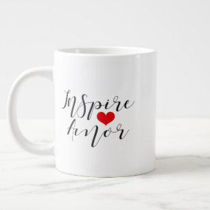 Café Grande Caneca inspiradora de amor