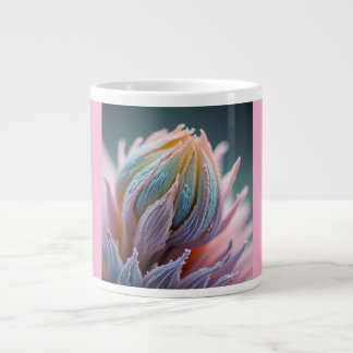 Café Grande Caneca Jumbo, 600ml, (Botão de Flor)