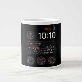 Café Grande Caneca Modo Furtivo de Especialista em Cibersegura