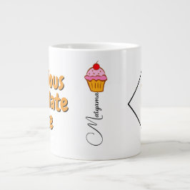 Café Grande Caneca no Micro-ondas (Bolo de Chocolate no Micro-
