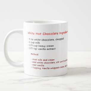 Café Grande Caneca no Micro-ondas (Receita de Chocolate Quente