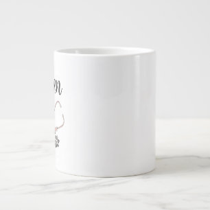 Café Grande Caneca Personalizada de Enfermeira Veterinária   V