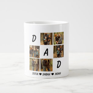 Café Grande Caneca Personalizada para Pai Presente de Foto C