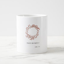Caneca Verso de Natal Lucas 2:14