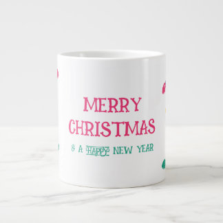 Café Grande Crie Seu Próprio Caneca de Natal Alegre