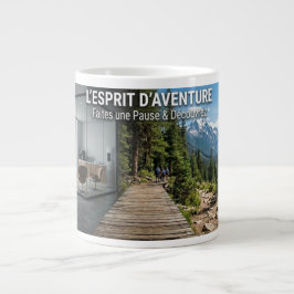 Café Grande De escritório para a natureza caneca