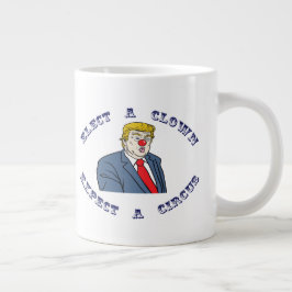 Café Grande Eleita uma caneca de palhaço