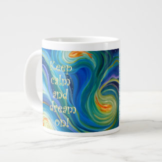 Café Grande ENORME caneca de café! água, peixe, Citação