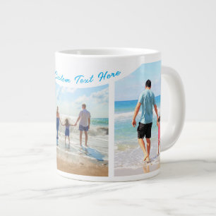 Café Grande Envie Sua Colagem de Fotos Caneca Presente Adicion