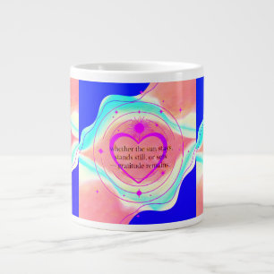 Café Grande Gratidão Permanece™: Uma Caneca de Manhã e Noite G