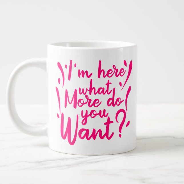 Café Grande Guarde ou design sua própria caneca gigante de caf (Esquerda)