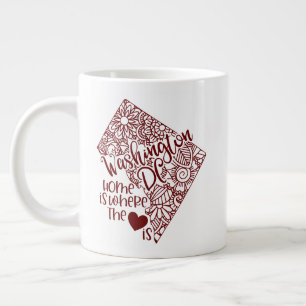 Café Grande Guarde ou design sua própria caneca gigante de caf
