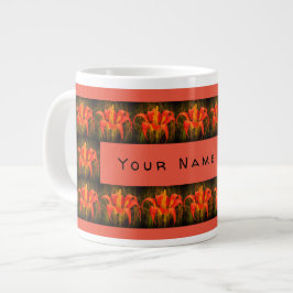 Café Grande "Lírio de Pinheiro" Caneca Personalizada Especial