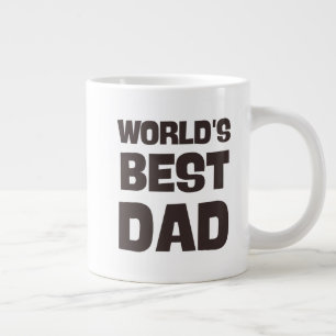 Café Grande melhor pai, caneca de pai engraçada